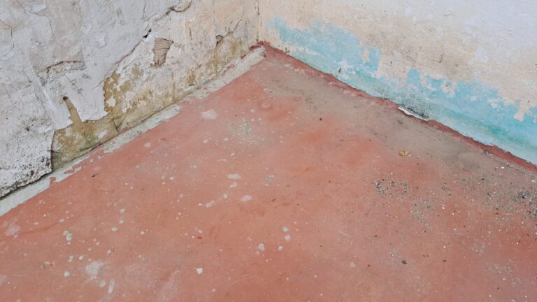filtraciones por las grietas en azotea