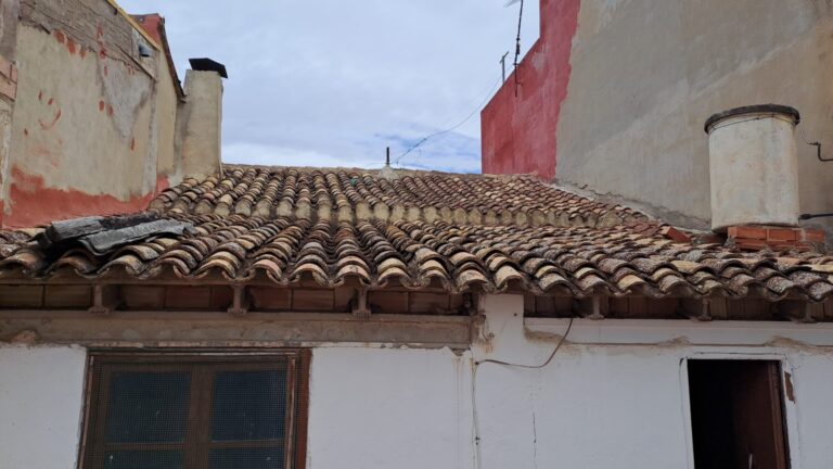 tejado en mal estado
